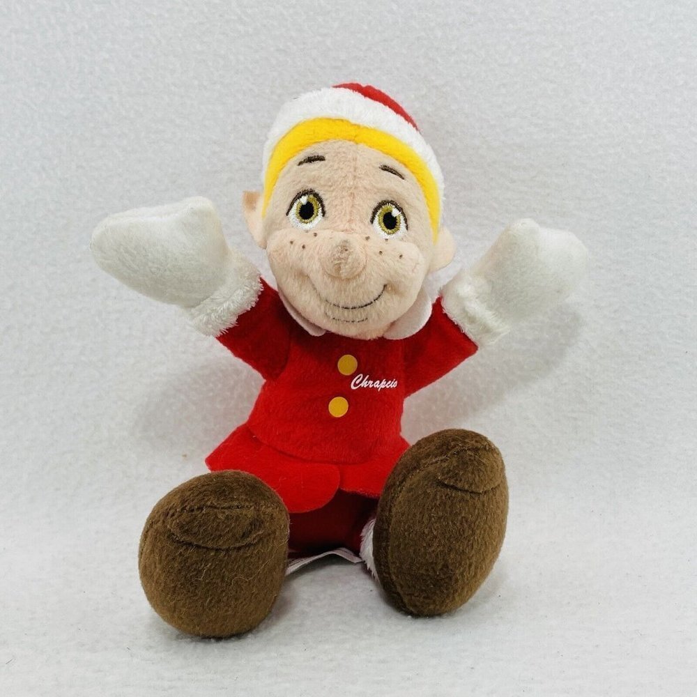 Homeworks Coca Cola Christmas Elf Chrapcio Plush 7” Dwarf Toy Doll Mascot Europe